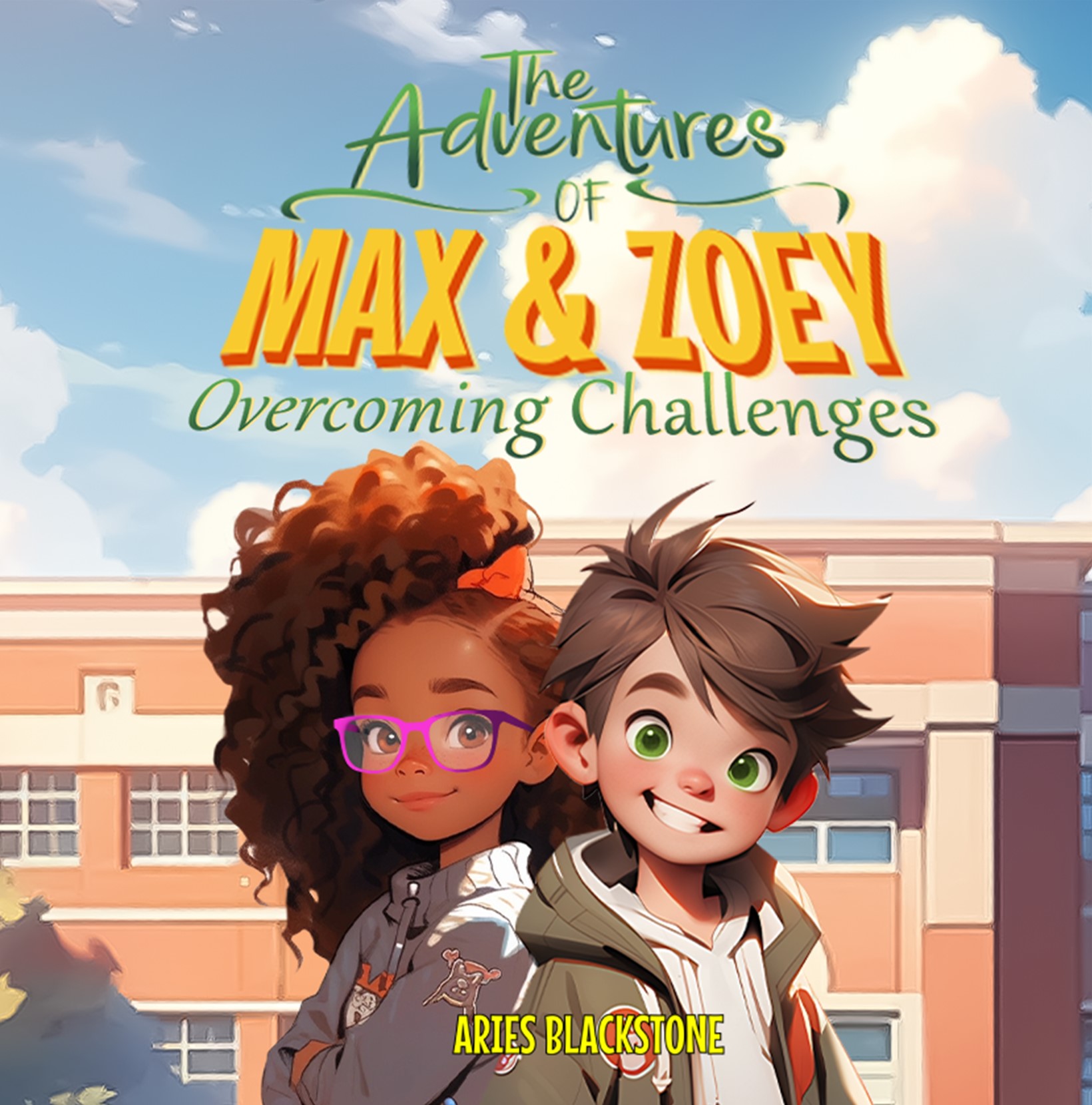The Adventures of Max and Zoey: Overcoming Challenges book cover