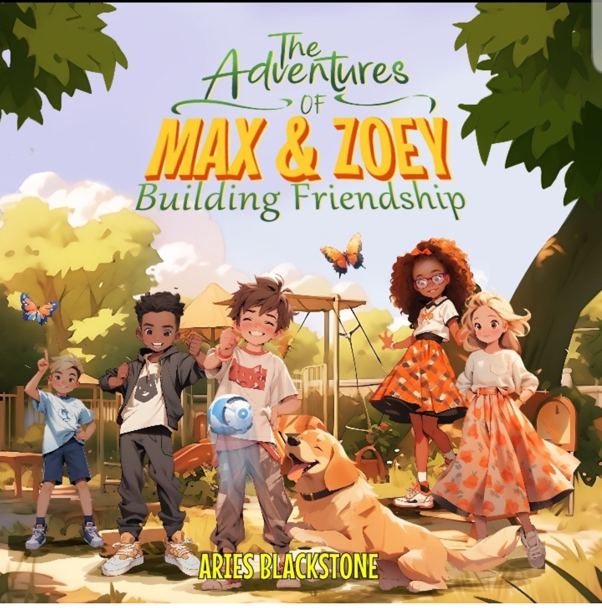 The Adventures of Max and Zoey: Building Friendships book cover
