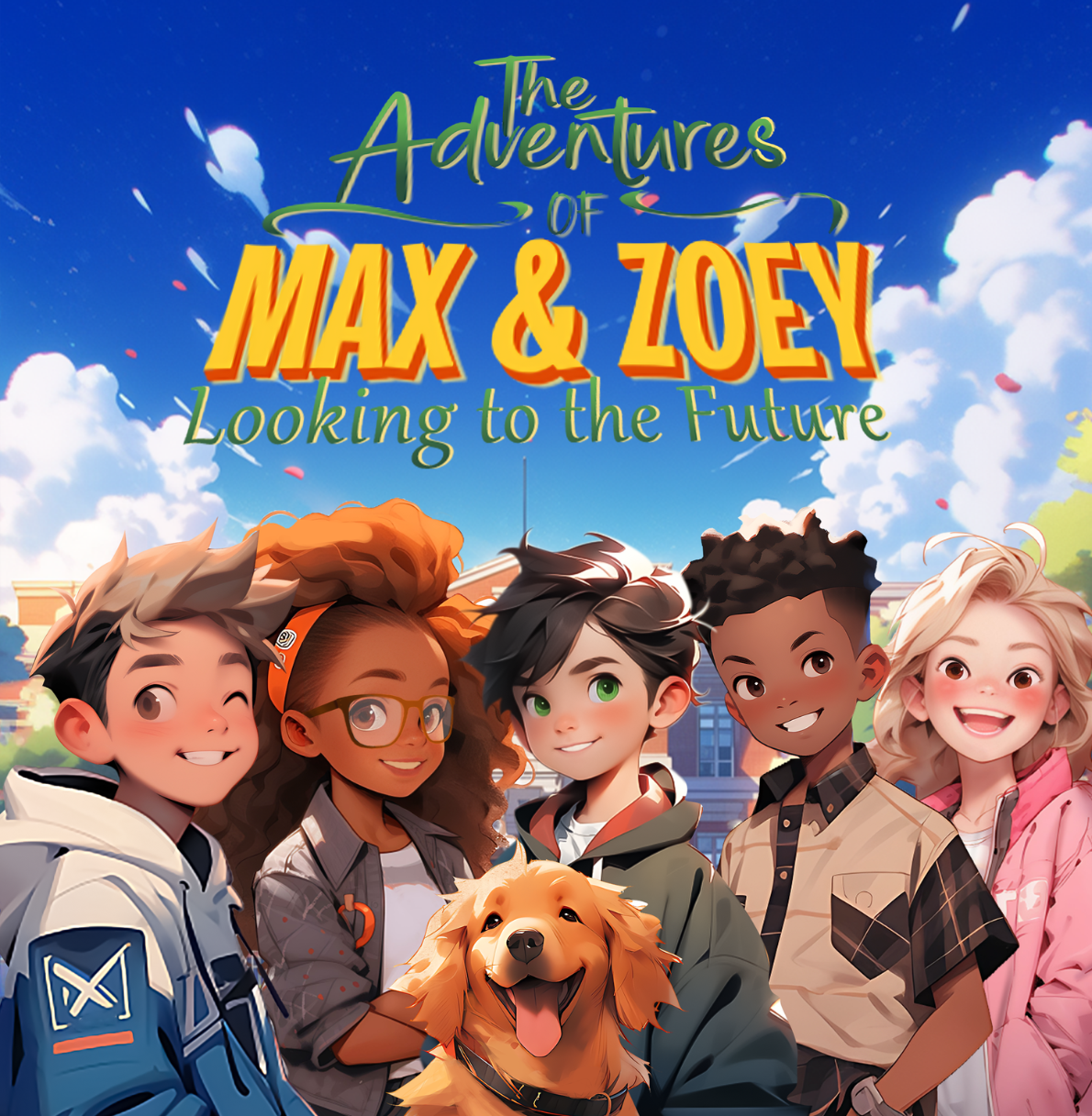 The Adventures of Max and Zoey: Looking to the Future book cover