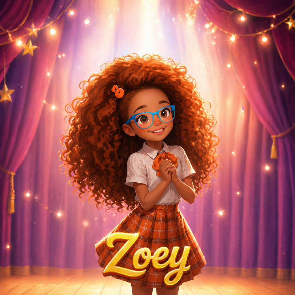 Zoey from The Adventures of Max and Zoey